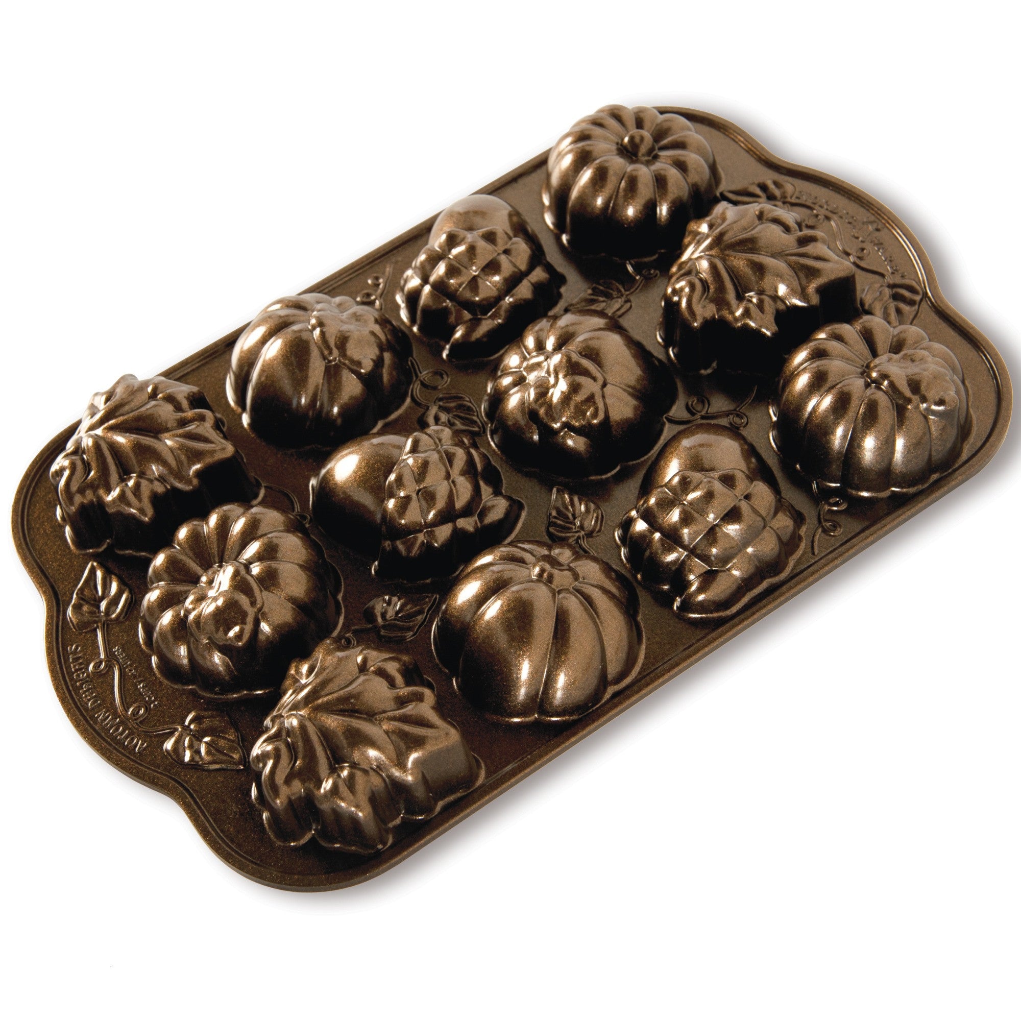 Moule à gâteau 12 mini gourmandises d'automne