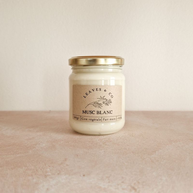 White Musk Candle