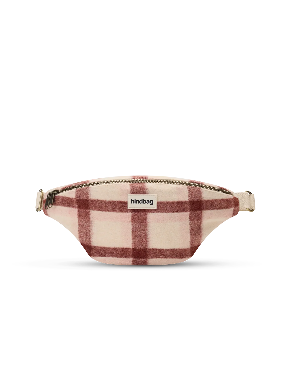 Sac banane Olivia - Tartan rose Hindbag