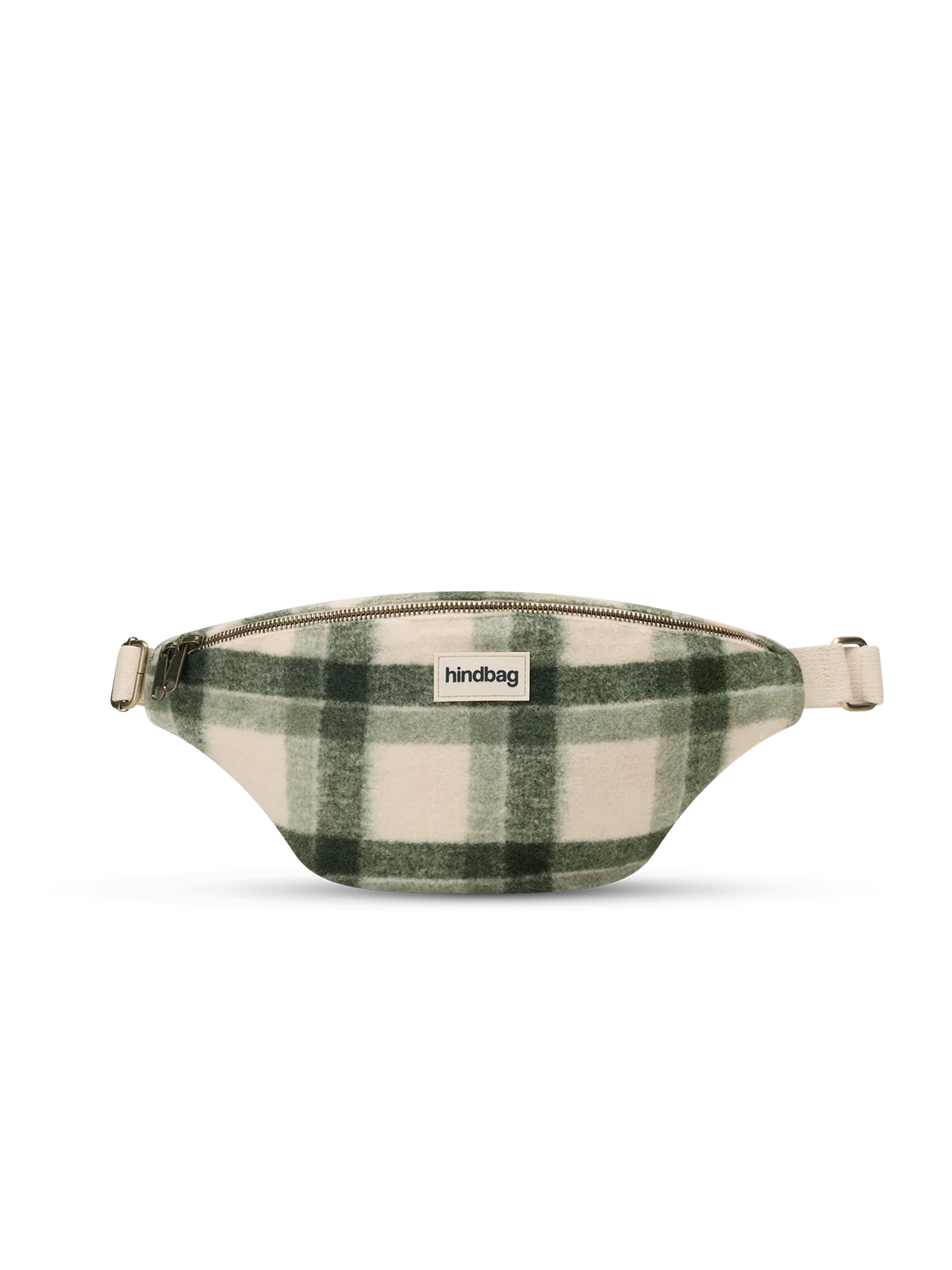 Sac banane Olivia - Tartan vert Hindbag
