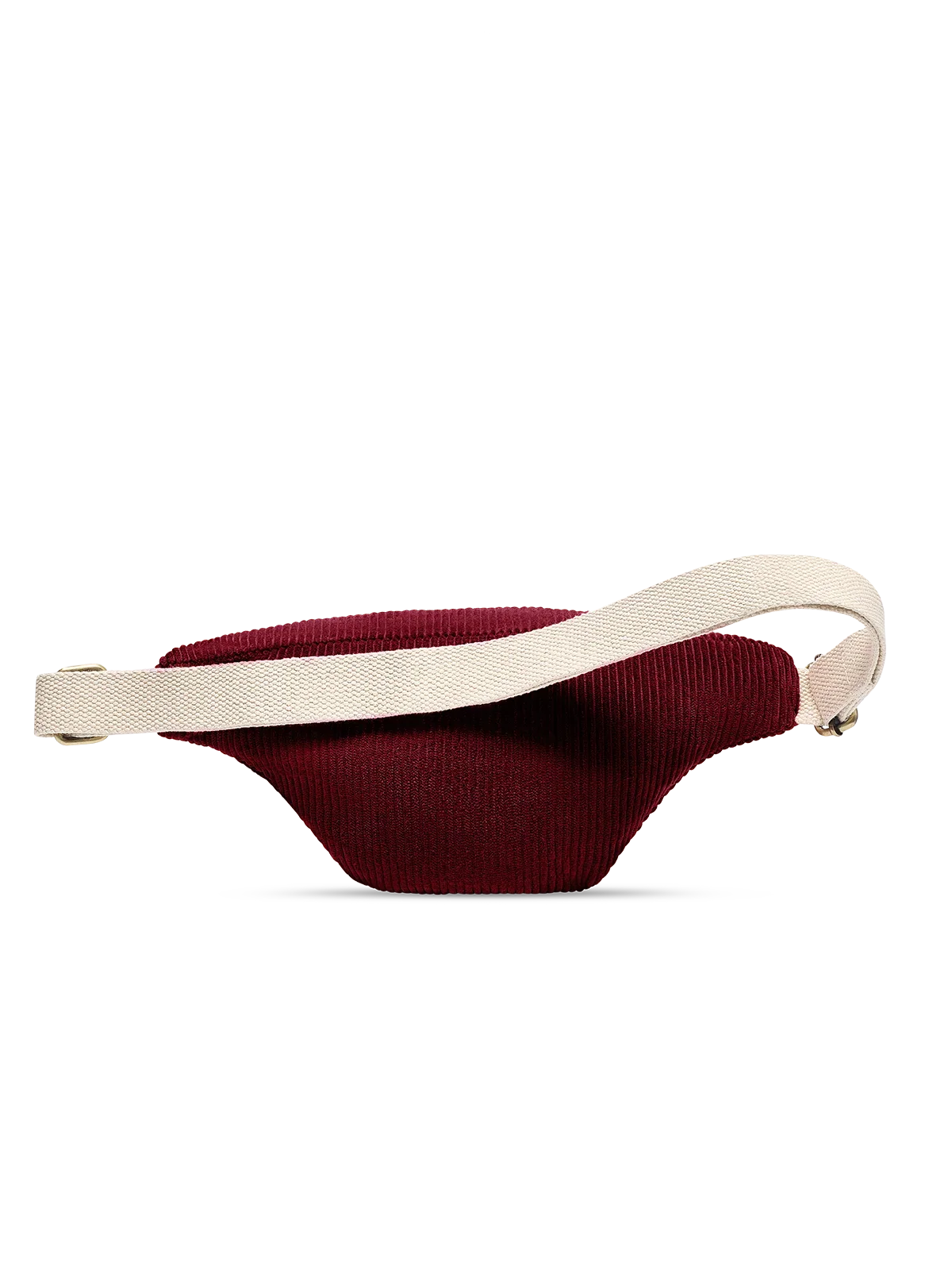 Sac banane Olivia - Velours bordeaux Hindbag – vue 4