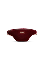 Sac banane Olivia - Velours bordeaux Hindbag