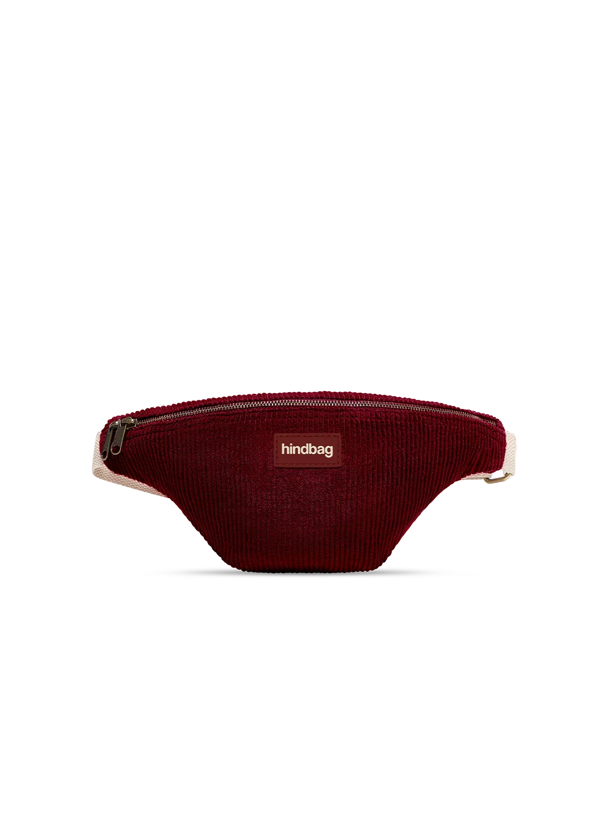 Sac banane Olivia - Velours bordeaux Hindbag