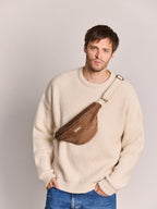 Sac banane Olivia - Velours macchiato Hindbag – vue 3