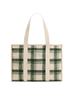 Sac cabas Oscar - Tartan vert Hindbag – vue 4
