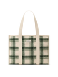 Sac cabas Oscar - Tartan vert Hindbag