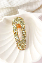 Sequin triangle hair clip