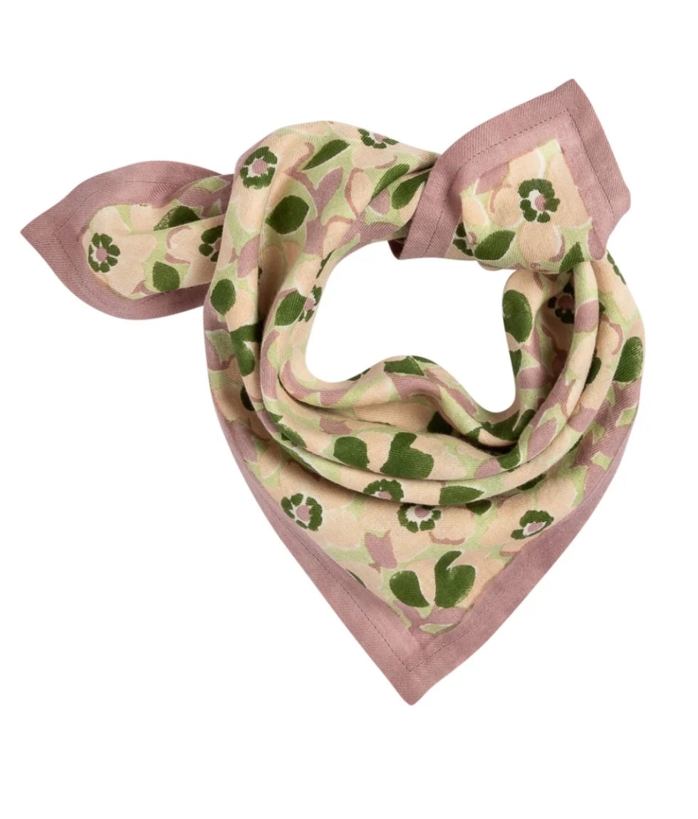 Petit Foulard en coton Amelia Green
