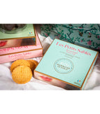 Plain shortbread cookies with pure fresh butter