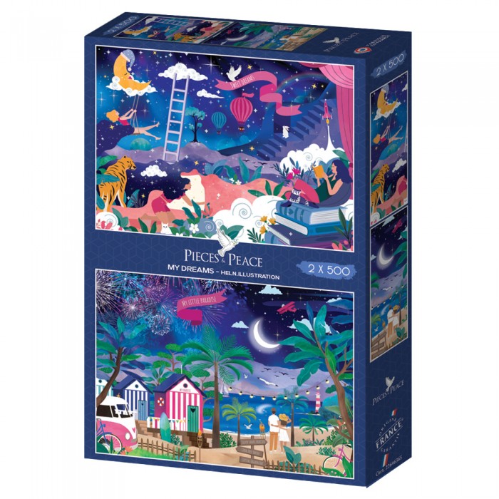 Puzzle My Dreams - 2 puzzle 500 pièces