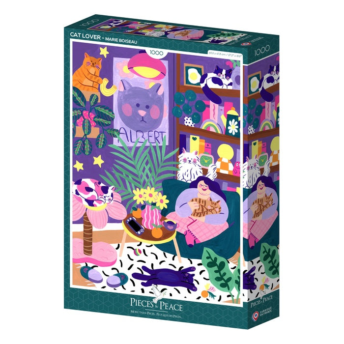 Puzzle Cat Lover - 1000 pièces