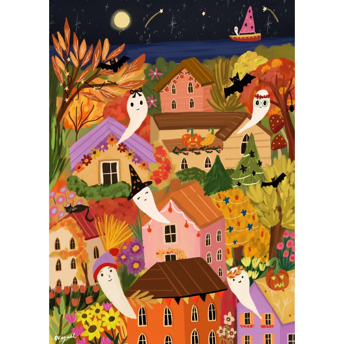 Puzzle Ghost Town