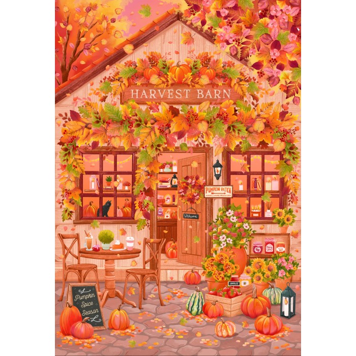 Puzzle Harvest Barn