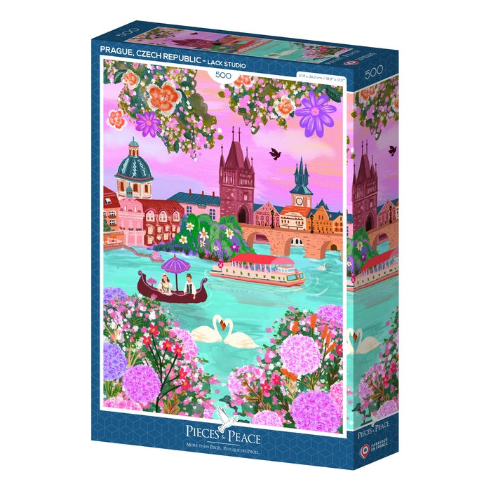 Puzzle Prague Czech Republic - 500 pièces