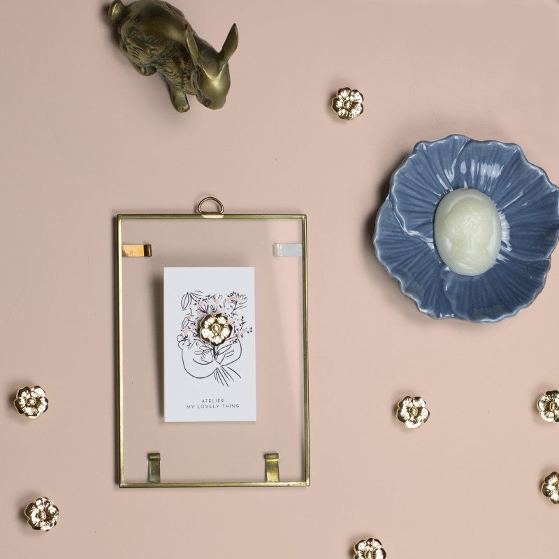 Pin's Bouton d'Or en Laiton