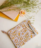 Pochette Plate iPad Garda Bleuet