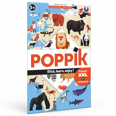 poppik stickers activités pédagogiques pour les fans d'animaux