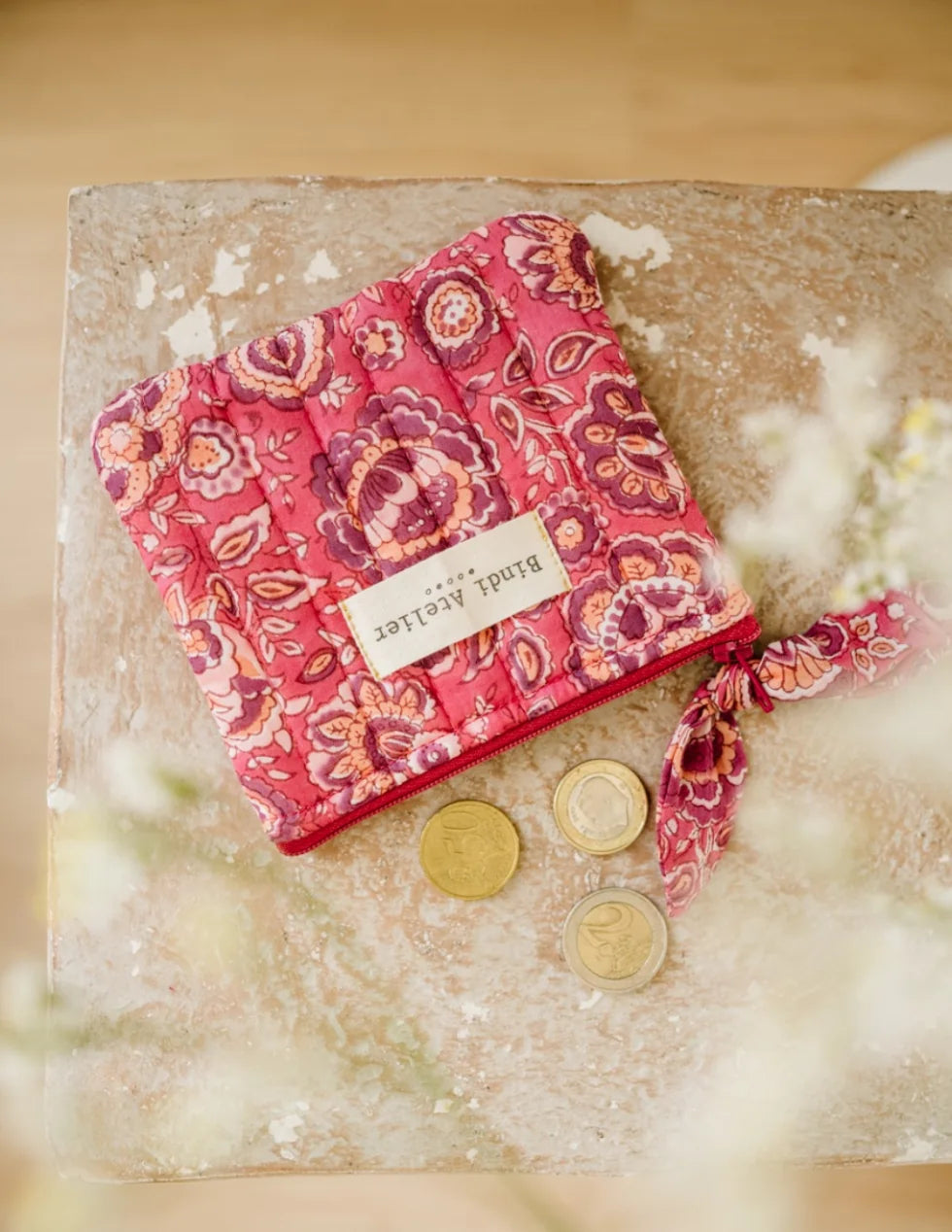 Porte monnaie - Garda Framboise