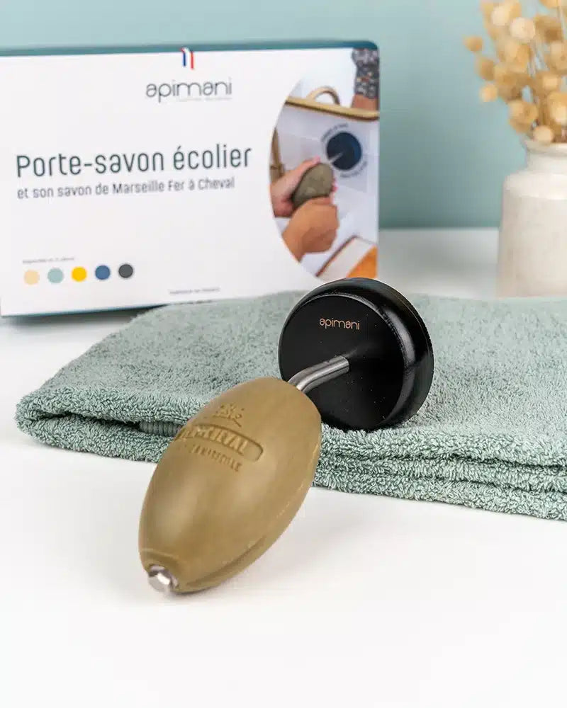 Porte-savon Écolier Noir