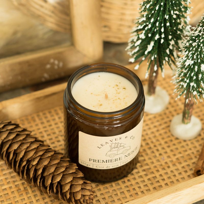 bougie cadeau made in france cire colza naturelle