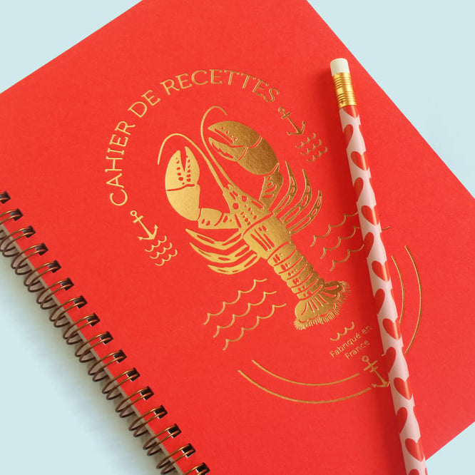 Carnet De Recettes Homard rouge