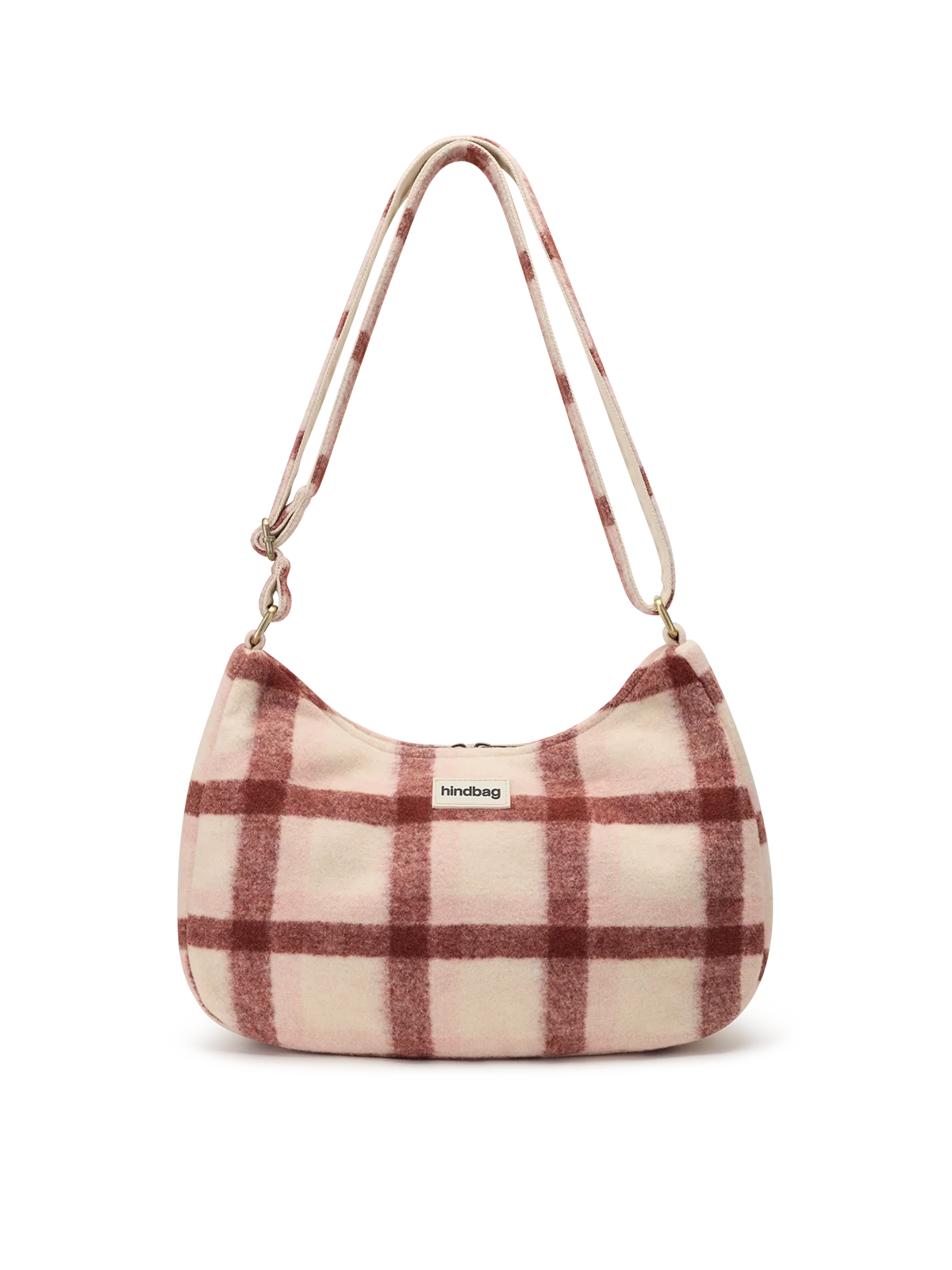 Sac bandoulière Rosa - Tartan rose Hindbag