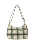 Sac bandoulière Rosa - Tartan vert Hindbag – vue 3