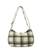 Sac bandoulière Rosa - Tartan vert Hindbag