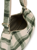 Sac bandoulière Rosa - Tartan vert Hindbag – vue 4