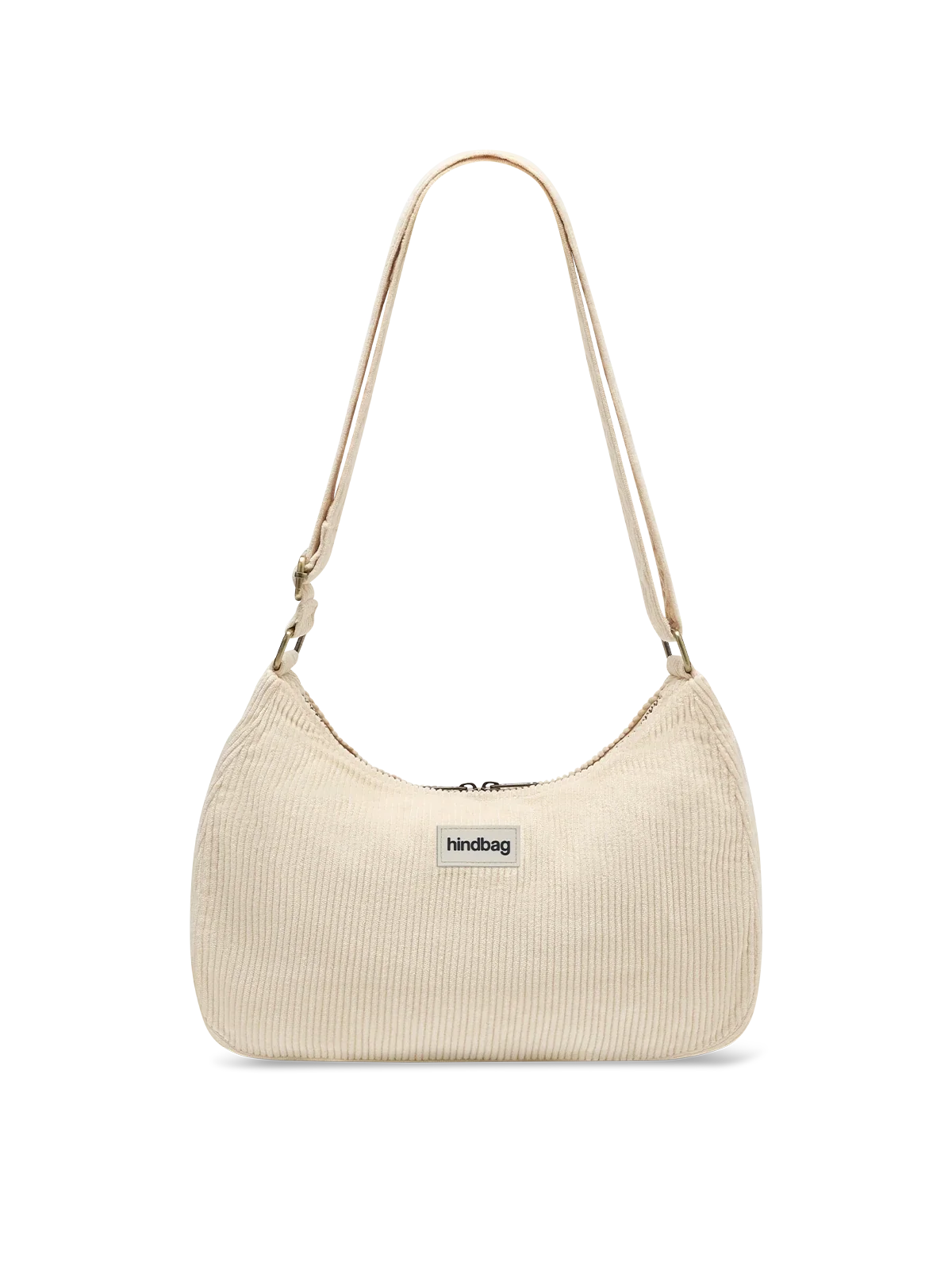 Sac bandoulière Rosa - Velours crème Hindbag
