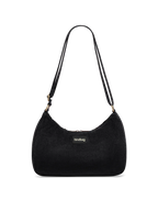 Sac bandoulière Rosa - Velours noir Hindbag