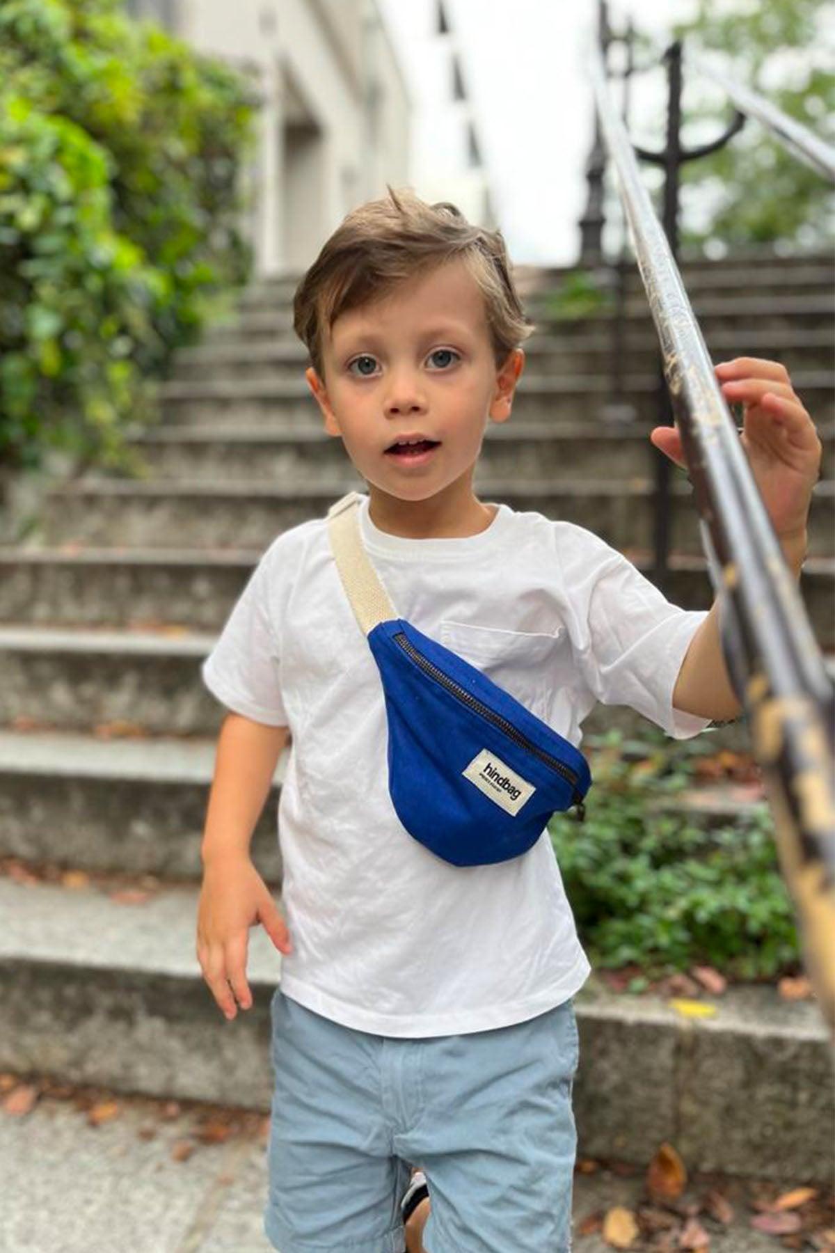 Sac Banane Enfant Augustin - Bleu électrique - Pièce - Hindbag