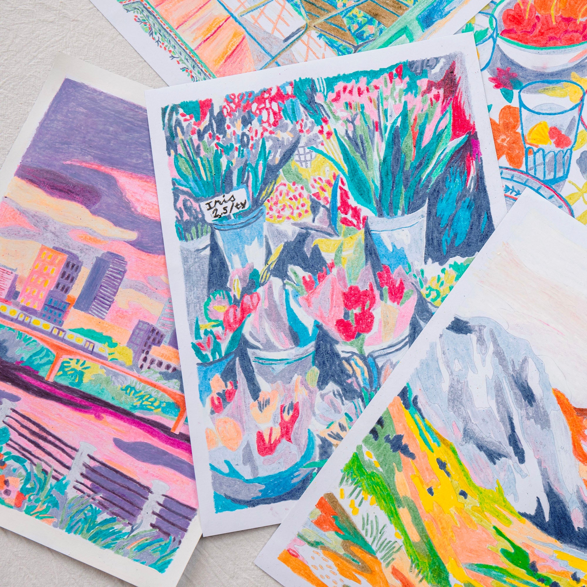 Coffret pastel au numéro Love in Seoul