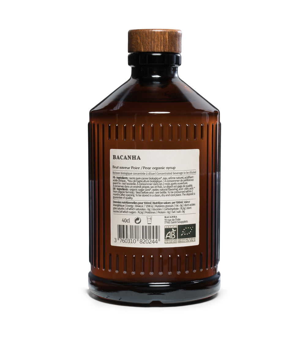 Organic Pear Knowledge Syrup