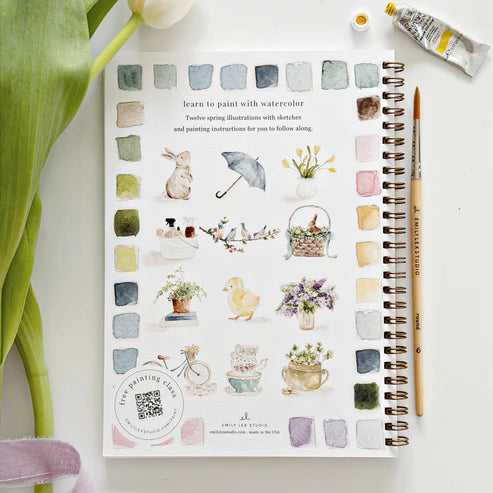 Carnet d'Aquarelle Spring