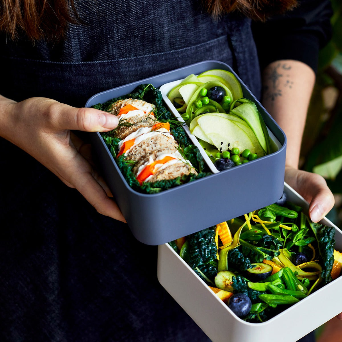 Lunch Box Bleu