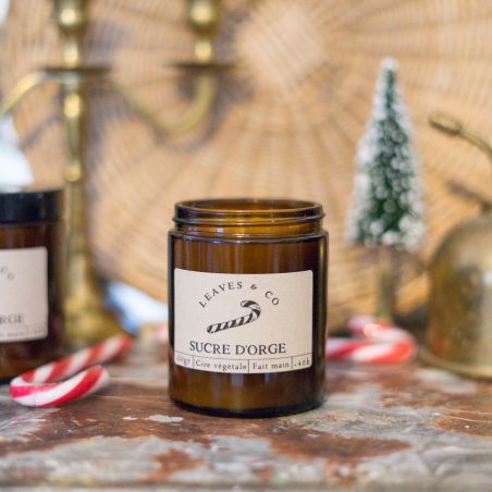 Bougie Sucre d'orge Collection De Noel