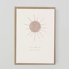 Carte You are my sunshine