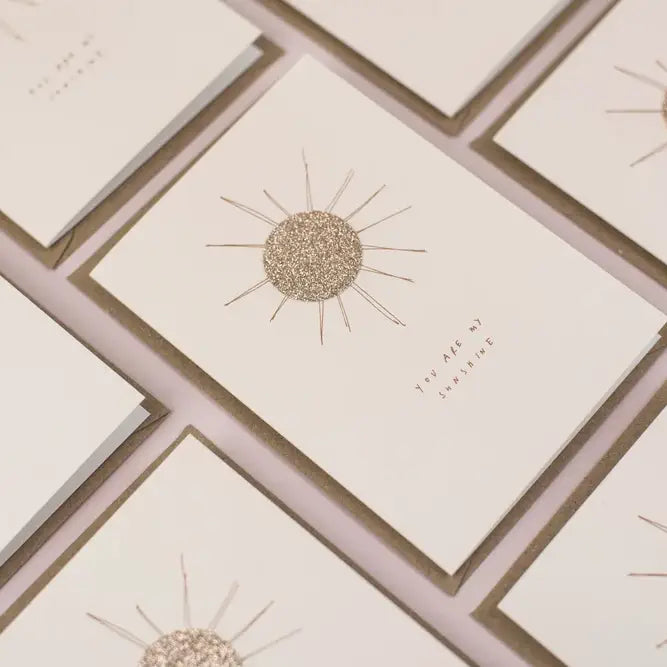 Carte You are my sunshine