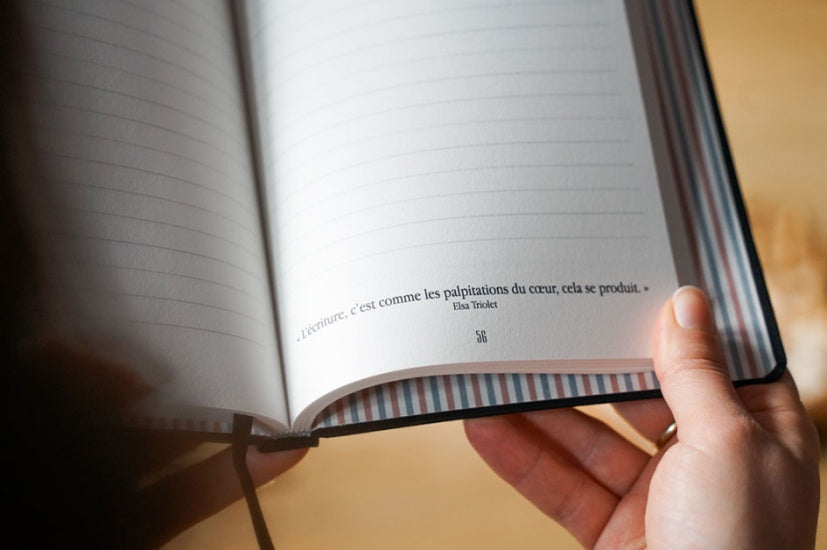 Carnet A5 couverture toile