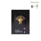 Festive Eiffel Magnetic Brooch