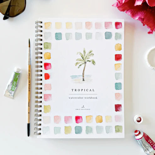 Carnet d'Aquarelle Tropical