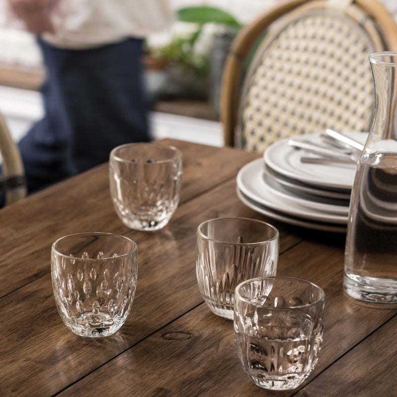 Set de 4 tasses expresso Troquet assorties
