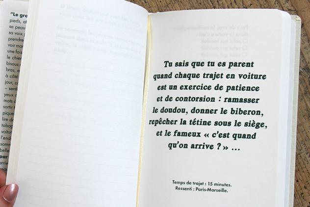 Carnet Tu sais que tu es (jeune) parent quand...