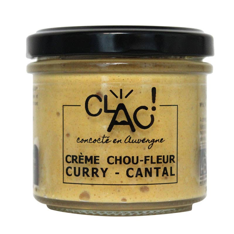 Crème chou-fleur curry & cantal - 100g