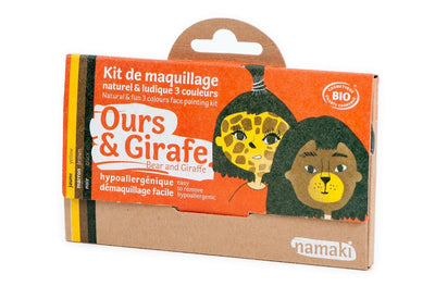 Kit 3 couleurs Ours & Girafe