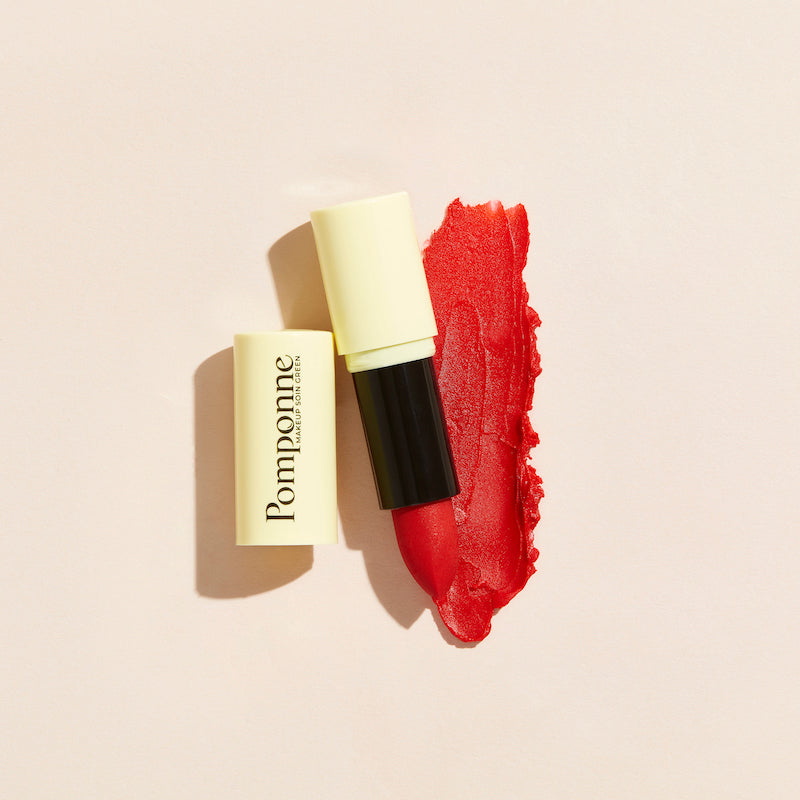 Poppy semi-matte natural moisturizing lipstick