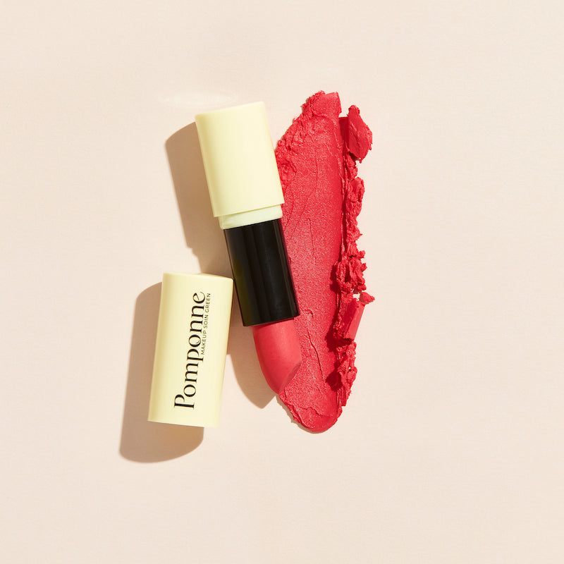 Semi-matte natural moisturizing lipstick Raspberry