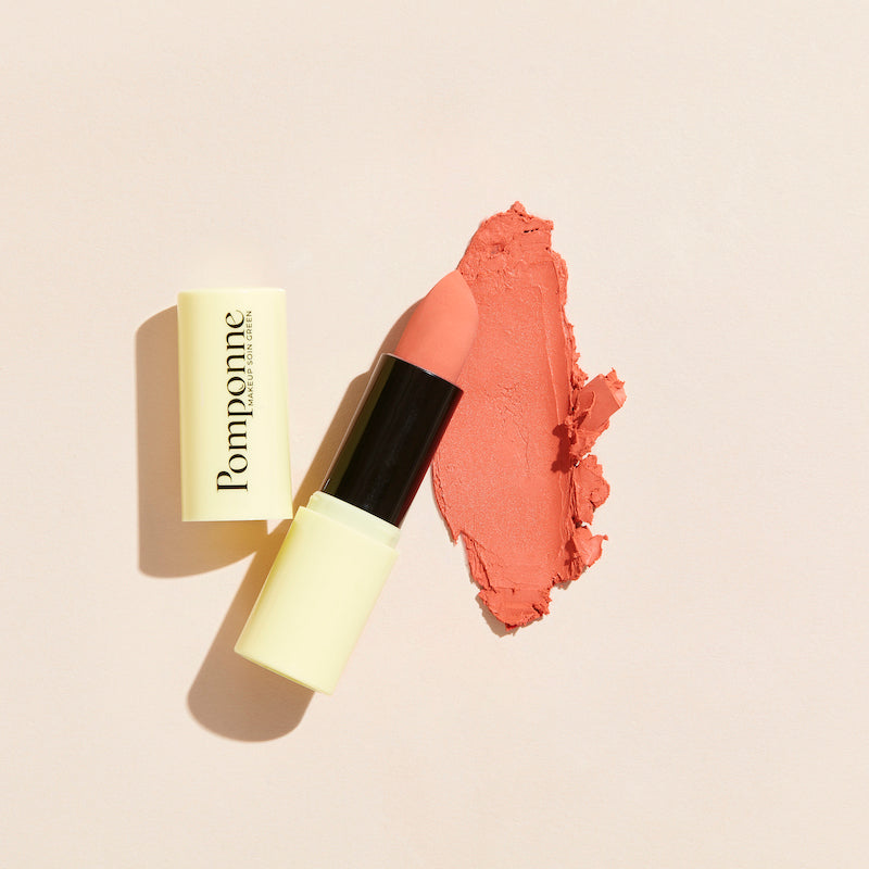 Semi-matte natural moisturizing lipstick Peach 