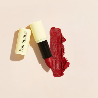 Semi-matte natural moisturizing lipstick Cherry red 